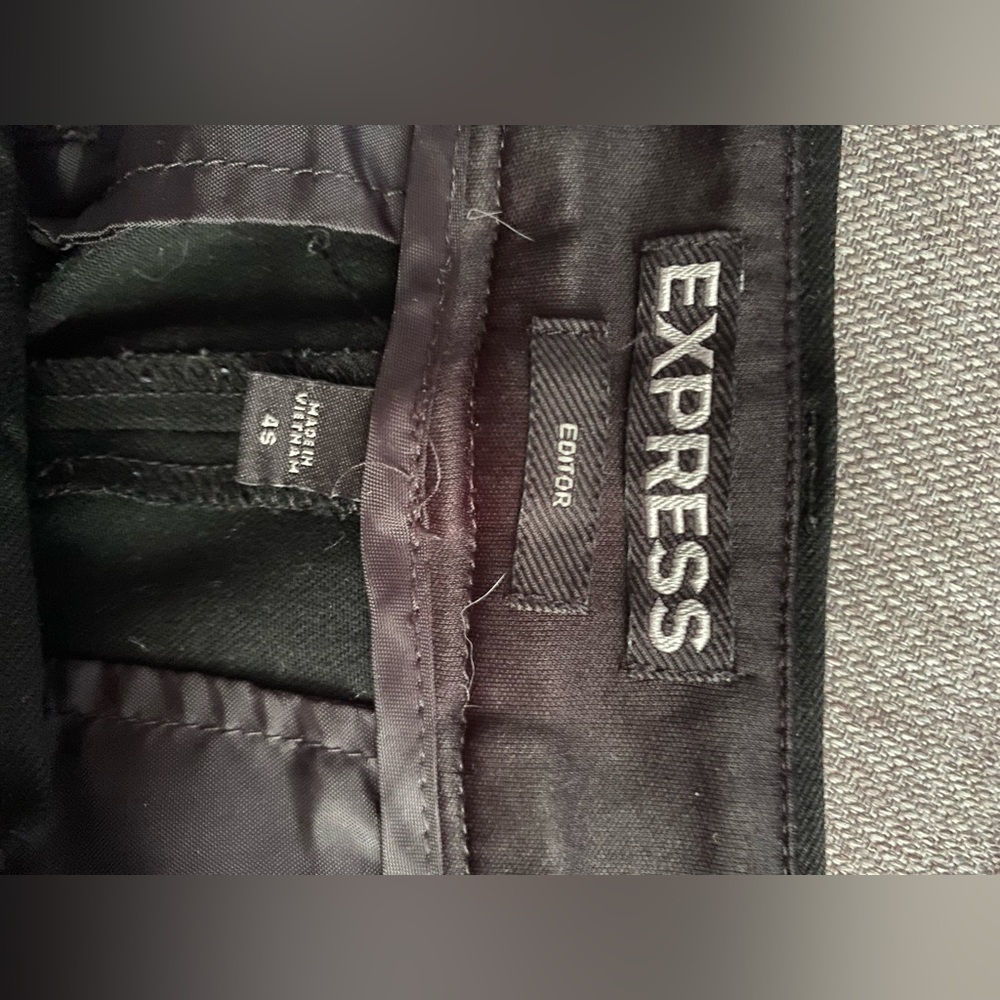 Express Editor Capri Pants Black - image 4